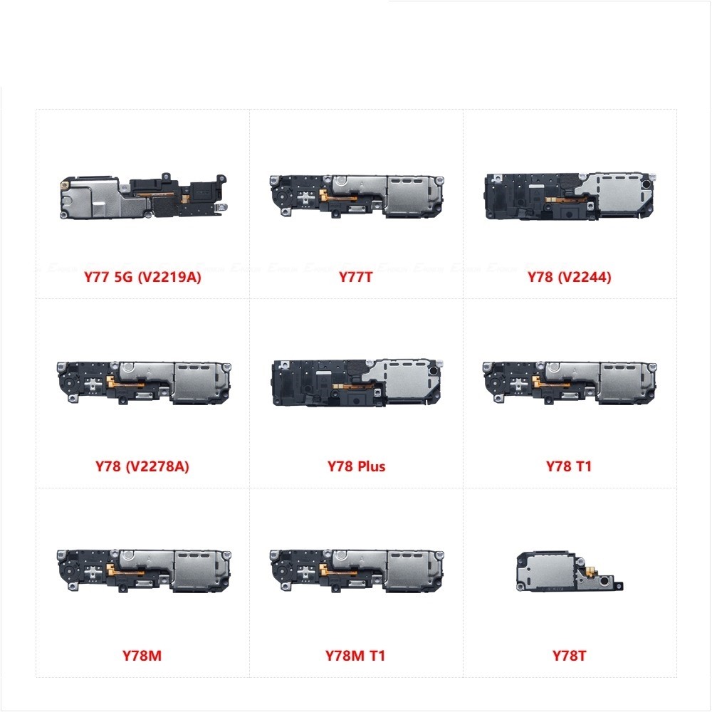 ด้านหลัง Buzzer Ringer โมดูลลําโพงลําโพงลําโพง Flex Cable Parts สําหรับ Vivo Y77 5G Y77T Y78 Plus T1