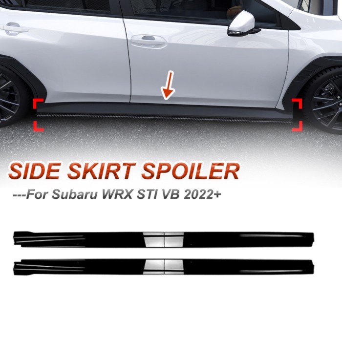 For Subaru WRX STI VB 2022+ Side Skirt Spoiler Small Surrounding Exterior Decoration Modification