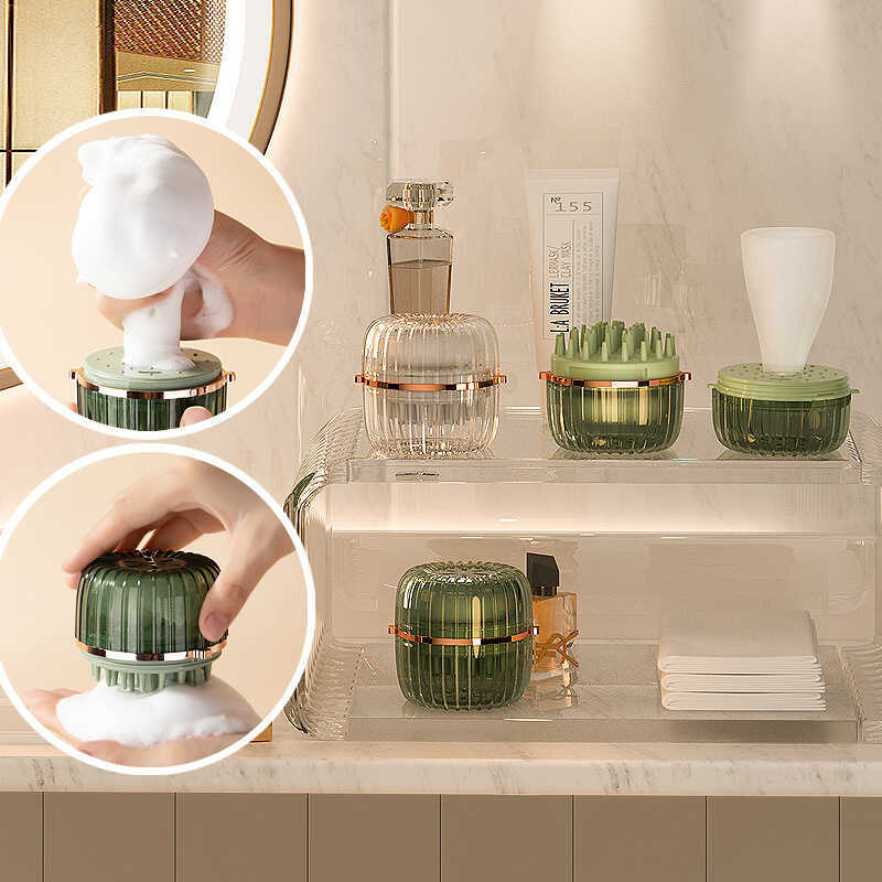 Original แชมพู Handy Tool แชมพูแปรงผู้ชายผู้หญิงหัวแชมพูนวดหวีฟองสุทธิฟอง Handy เครื่องมือล้างหน้า