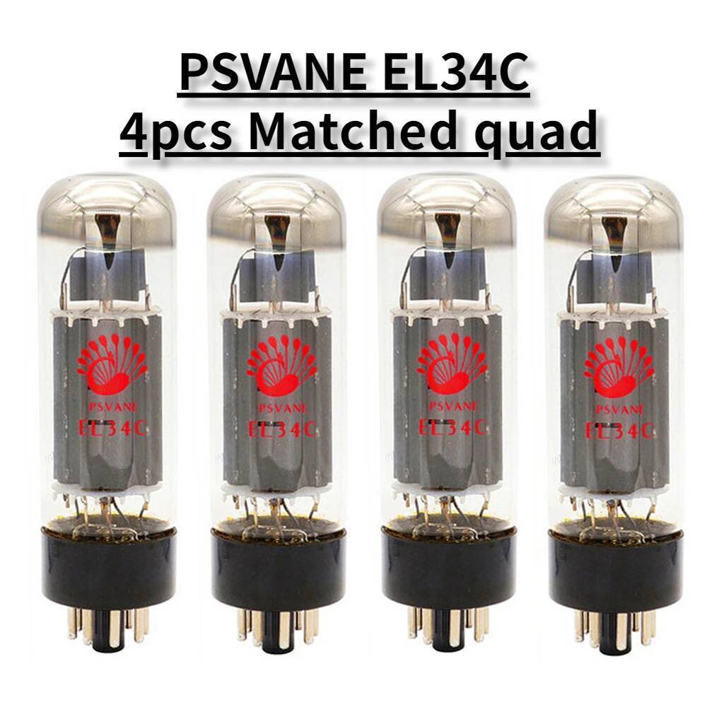 PSVANE EL34C HIFI Audio Tubes ท่อสูญญากาศแทนที่ EL34 EL34B 5881 6L6G 6CA7 6P3P KT77 โรงงาน Precision