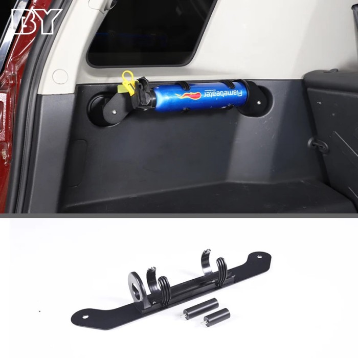 Car Trunk Fire Extinguisher Holder Auto Accessories Fire Extinguisher Mount Strap For Toyota FJ Cru