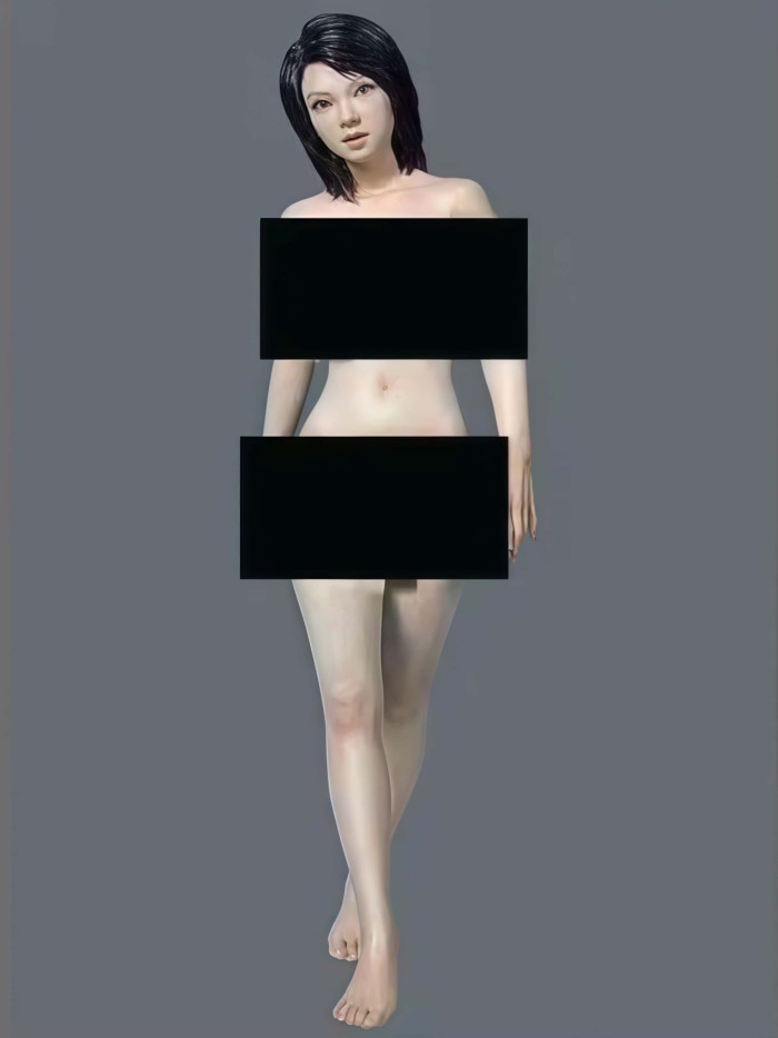 1/12 resin model GK, female model, unassembled and uncolored kit