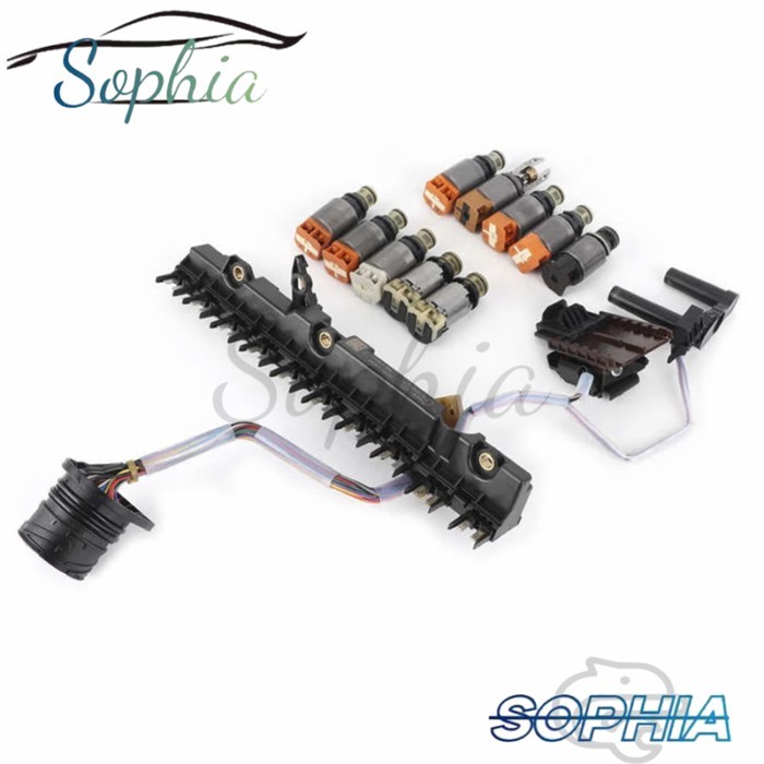 9HP48 9 Speed Automatic Transmission Solenoid Valve with Harness Kit ZF9HP48 9HP-48 for Land Rover