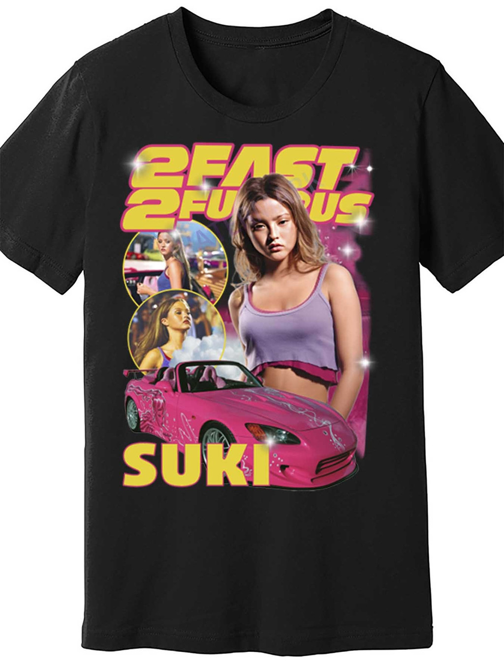 เสื้อยืด Suki Fast 2 Furious Bootleg เสื้อยืด unisex The Fast and the Furious รุ่น 890936, เสื้อยืดแ