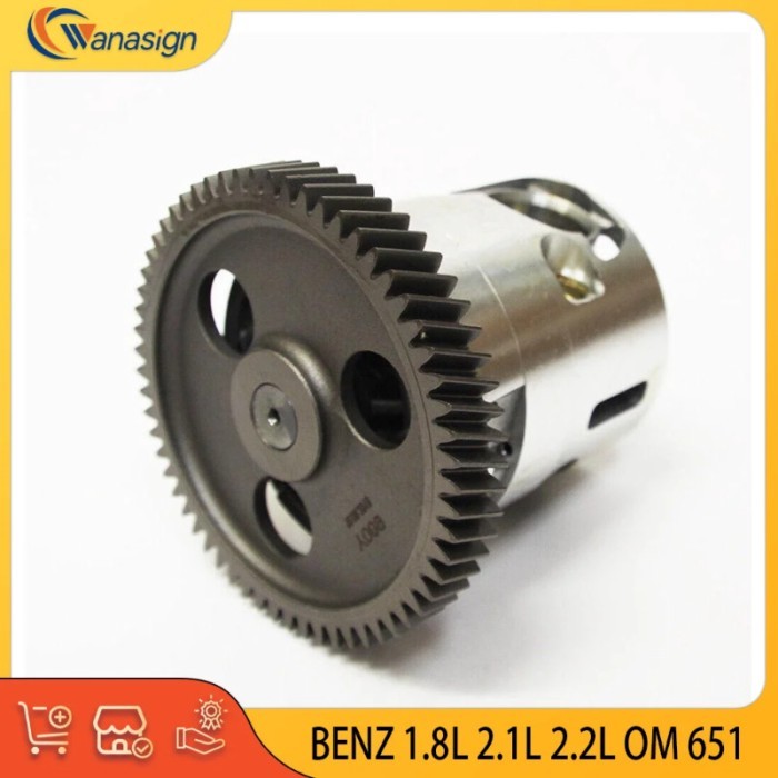 AUTO ENGINE PARTS Oil Pump Fit For MERCEDES-BENZ 1.8L 2.1L 2.2L L4 16V 1.8 2.1 2.2 L T DOHC Diesel