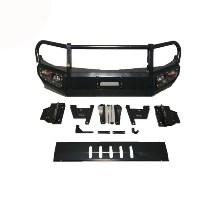 4x4 Accessories Offroad Body Parts Steel Front Bumper For mitsubishi triton 7 Days Delivery On Cart