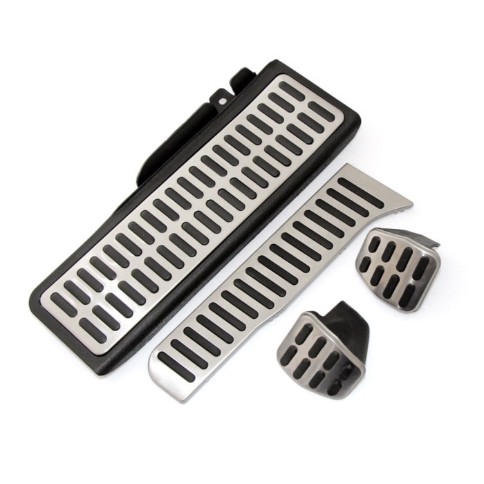 4sets wholesale Stainless Steel Manual Transmission MT Pedal For Volkswagen VW Golf MK6 Jetta MK5 S
