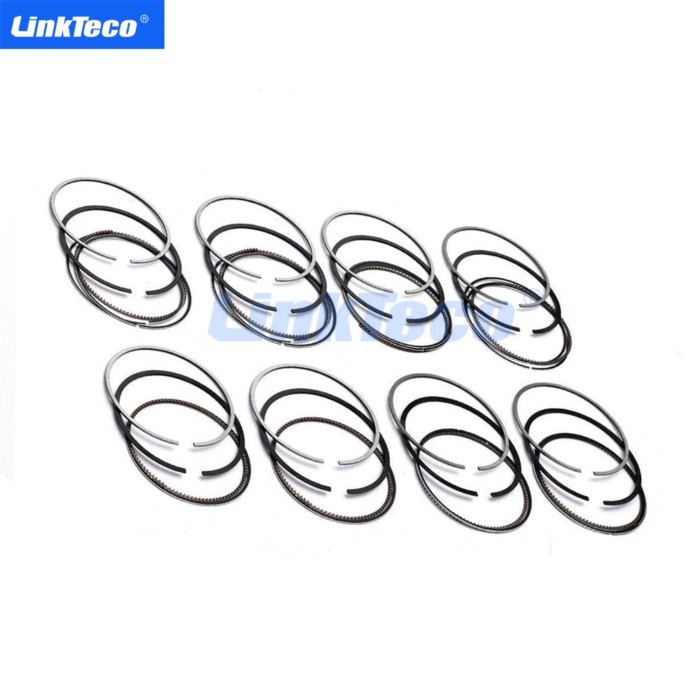 8pcs STD Auto Engine Parts Piston Rings Set Fit Kit 00-06 4.6 L GAS M62B46 For BWM X5 M62 B46 4.6L