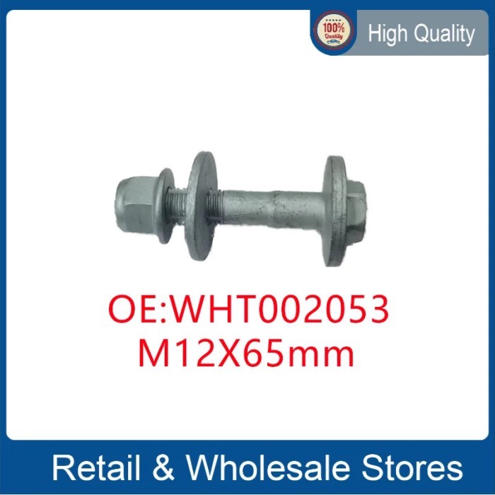 WHT002053 M12X1.5X65mm Front Upper Control Arm Adjust Bolt Lateral Arm Adjust Bolt  FOR C6 B9L Q5 8