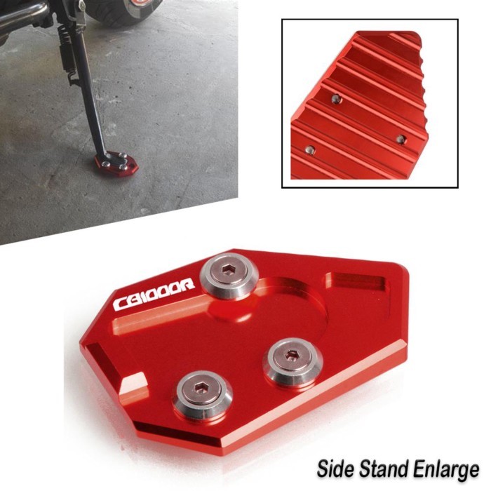 For Honda CB1000R CB1000 CB 1000 R CB 1000R 2008-2015 Motorcycle Accessories Side Stand Enlarge Kic