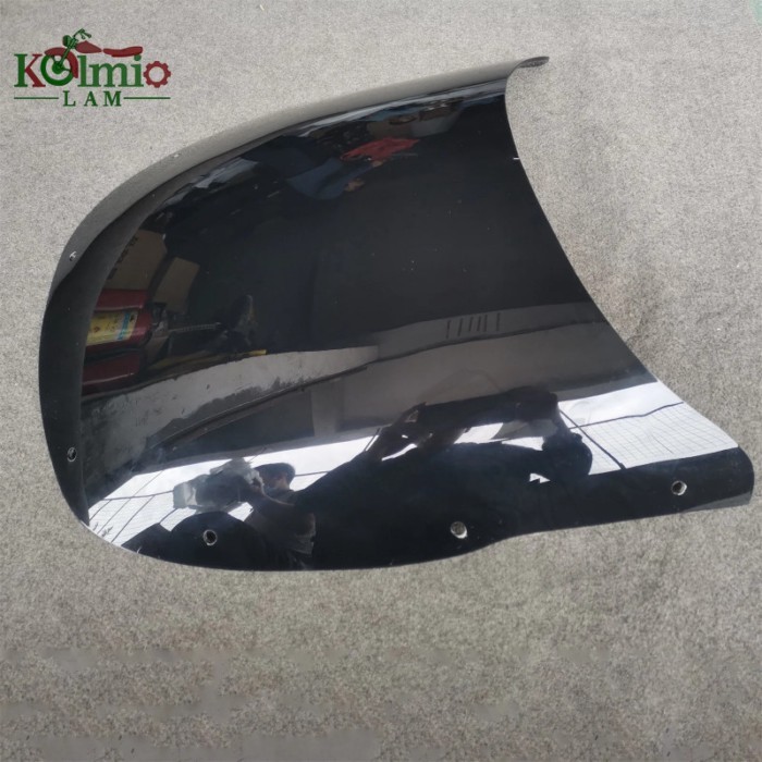 Motorcycle  Windshield Windscreen Fit for Kawasaki Ninja ZX6R 1995 1997 1996 ZX-6R BLACK ZX 6R 95 9