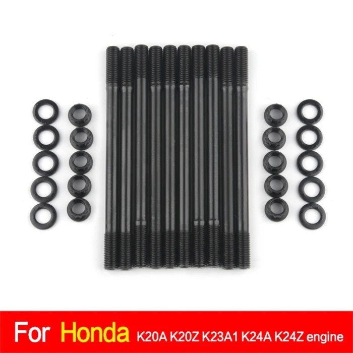 208-4701 Cylinder Head Stud Kit For Acura For Honda K20A K20Z K23A1 K24A K24Z engine motor K20Z3
