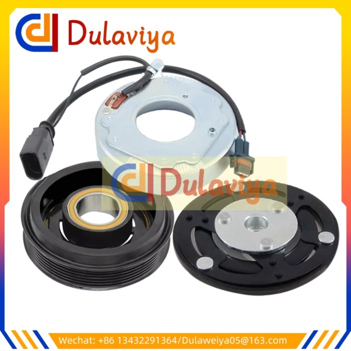 6SAS14C Air Conditioning Compressor Clutch For Audi A6 A7 C7 4G Q7 4M 2.8 FSI 3.0 TFSI 4M0820803K 4
