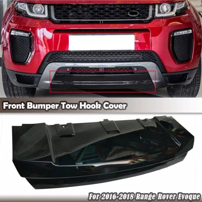 For Land Rover Range Rover Evoque 2016 2017 2018 LR071794 Car Front Bumper Tow Hook Cover Towing Ey