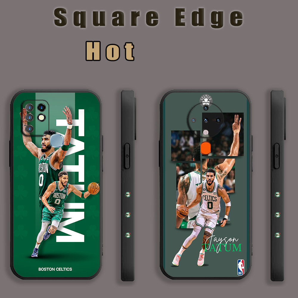 เคสสําหรับ Xiaomi POCO M6 PRO C61 M6 X6 F6 PRO C75 X7 Pro F7 PRO NBA Boston Celtics Jayson Tatum OYZ