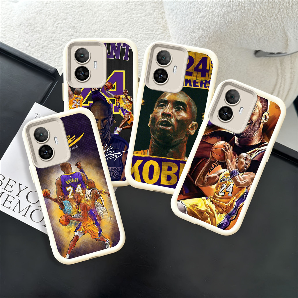 WA25 KOBE Casing สําหรับ Hp ชุบ Realme Reno Find X5 7 F21S 13 X3 12X A3 C65 Lite Pro 5G TPU วัสดุ
