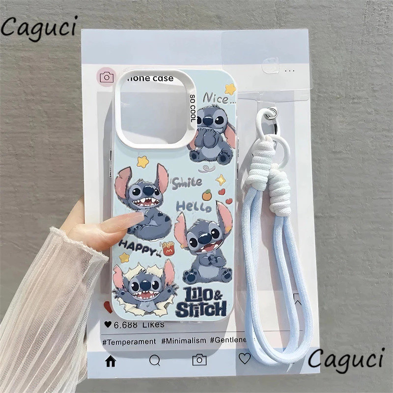 การ์ตูนตลก Stitch เคสโทรศัพท์สําหรับ OPPO Reno 15F 15 14F 14 13F 13 12 12F 11F 11 Pro 5G ซิลิโคนกันกระแทกนุ่ม
