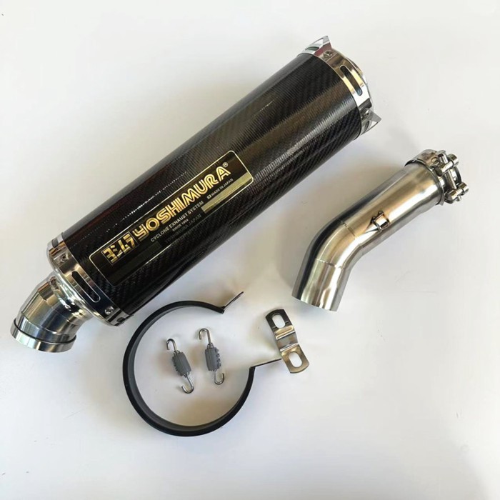 For Kawasaki Z900RS; Honda CB400 VTEC4 generation 5th exhaust modification modified Yoshimura exhau