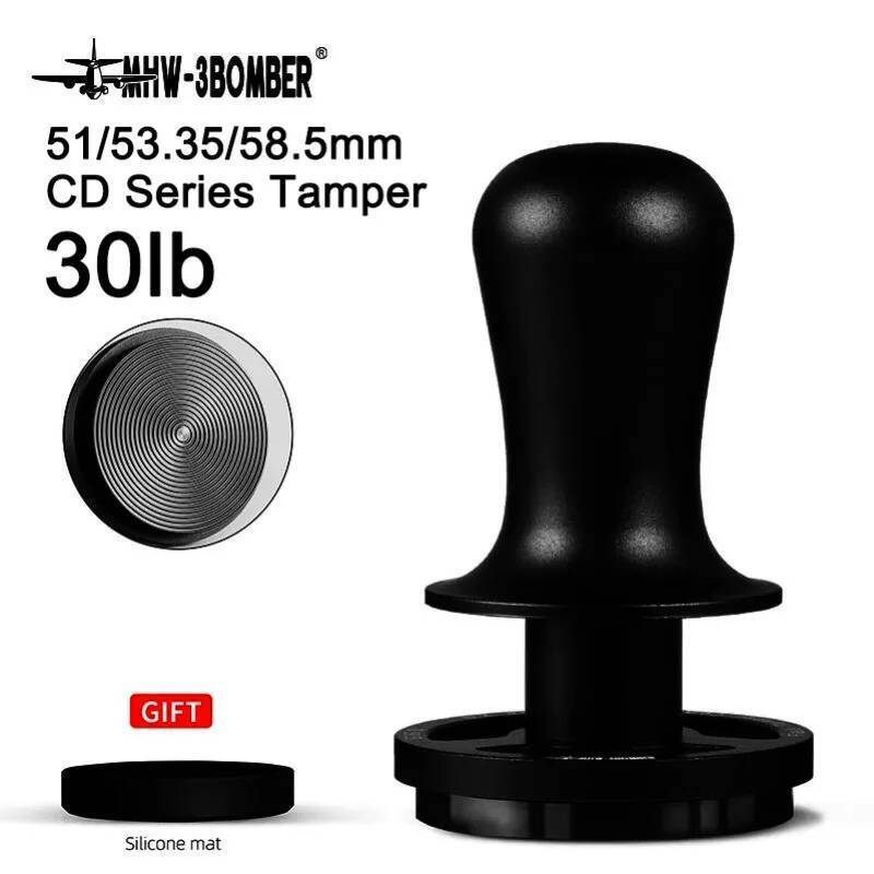 MHW-3BOMBER Astra Calibration กาแฟ Tamper 30lbs,ความดันคงที่ 51/53.35/58 มม.,Spring Loading Barista 