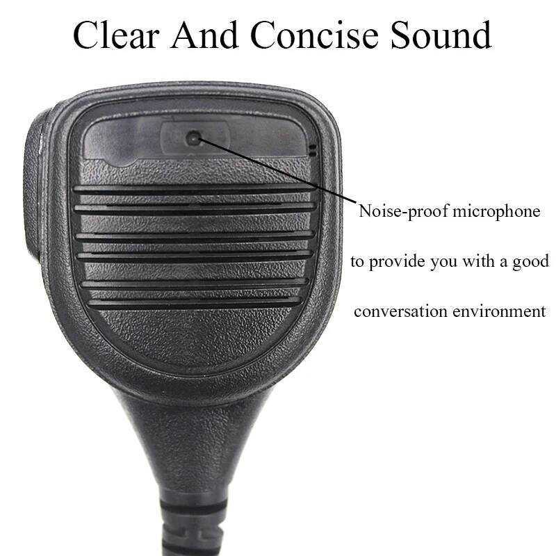 ▥ Ptt Mic For Radio Motorola, Mikrofon, Gonikiem, Remote Speaker Microphone, Xts5000, Xts2250,