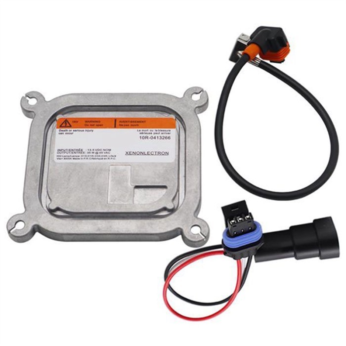 Xenon HID Headlight Ballast with Igniter Power Cable for Ford Lincoln 10R034663 8A5Z13C170A DL3Z-13