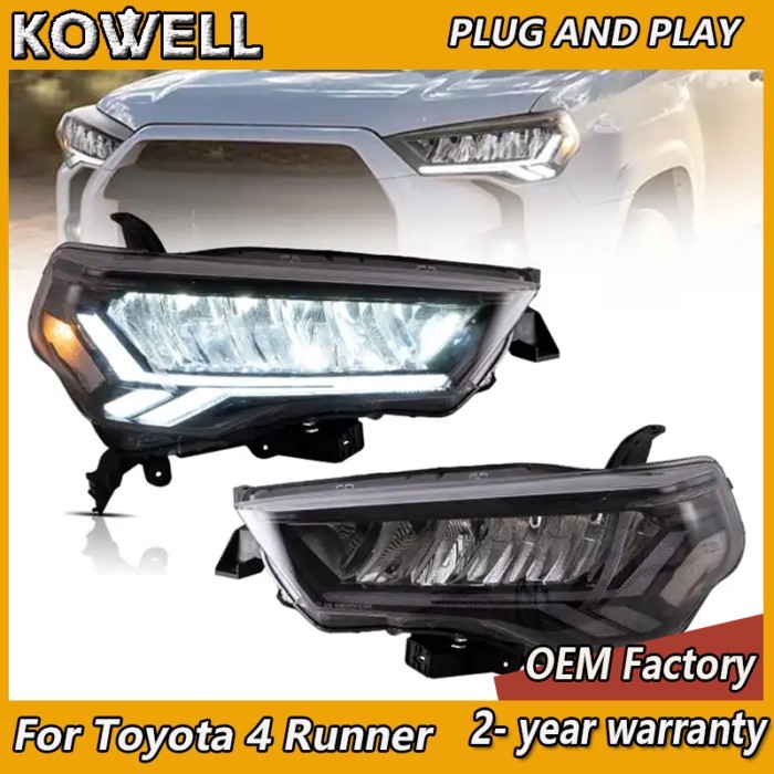 Car Styling for Toyota 4Runner Headlight 2013-2020 4Runner Head Lights 4 Runner DRL Turn Signal Hig