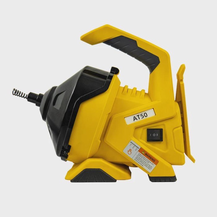 Hongli AT50 Electric drum Snake Drain Pipe Cleaner Drain Cleaning Tool