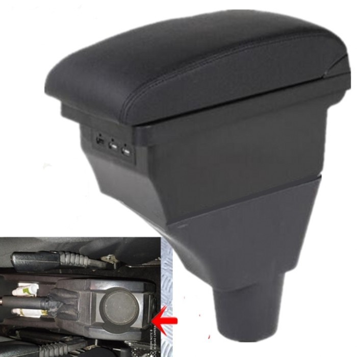 For opel meriva Armrest box central Store content box with USB interface