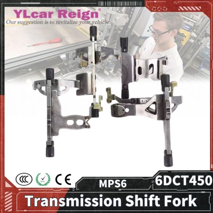 6DCT450 MPS6 Automatic Transmission Powershift Gearbox Shift Fork For Ford Mondeo Focus Escape Gala