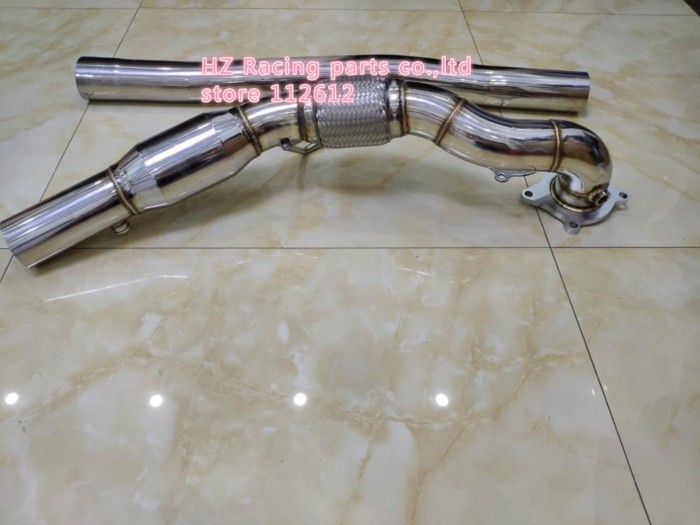 Downpipe for Golf 6 GTI edition35 ea113 with catalyst 200cell