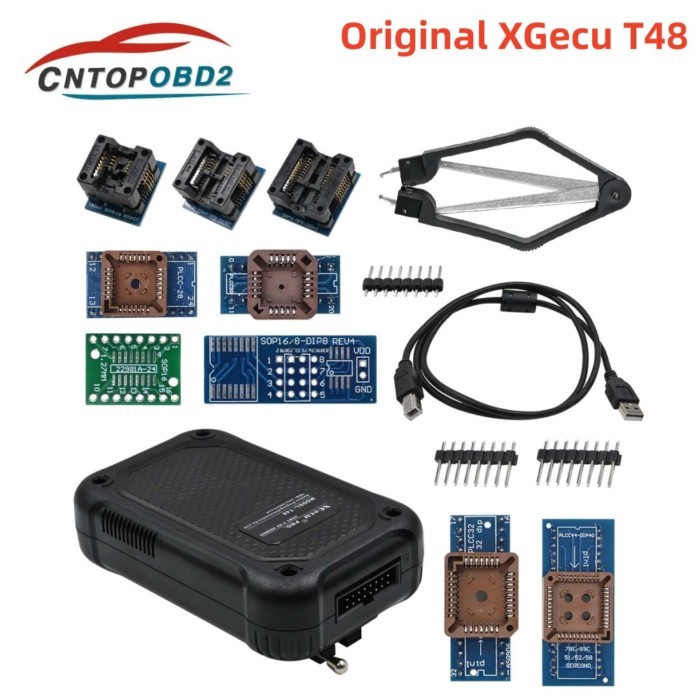 Original XGecu T48 [TL866-3G] Programmer Support 31000+ ICs For SPI/Nor/NAND Flash/EMMC/IC TESTER/
