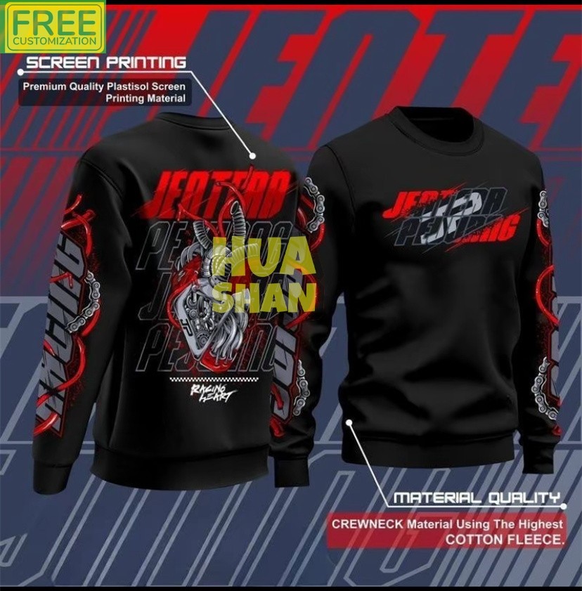 SWEATSHIRT JP RACING HEART (ฉบับพิเศษ)