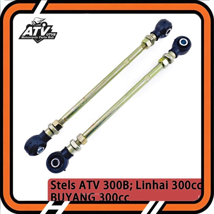 2pcs Original steering tie rod For Linhai 260 300 400 ATV T3b ATV260 ATV300 Stels ATV 300B; BUYANG