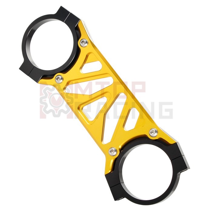Front Fork Stabilizer Fork Brace For Yamaha RZ350 4U0 1981-1982 RZ250 4L3 RD250LC 1981-1983 Silver