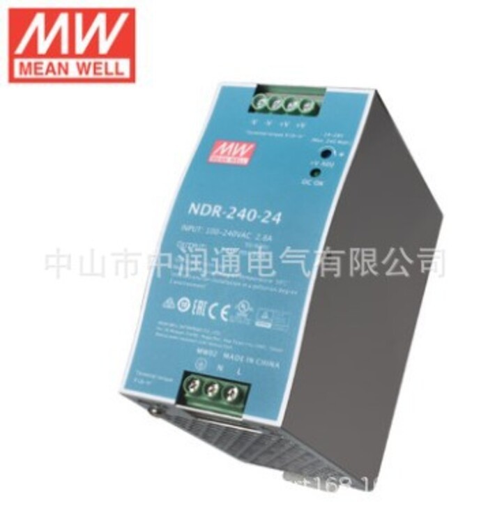 ไต้หวัน MEAN WELL Switching Power Supply NDR-240-24 24V 10A Rail Power Supply