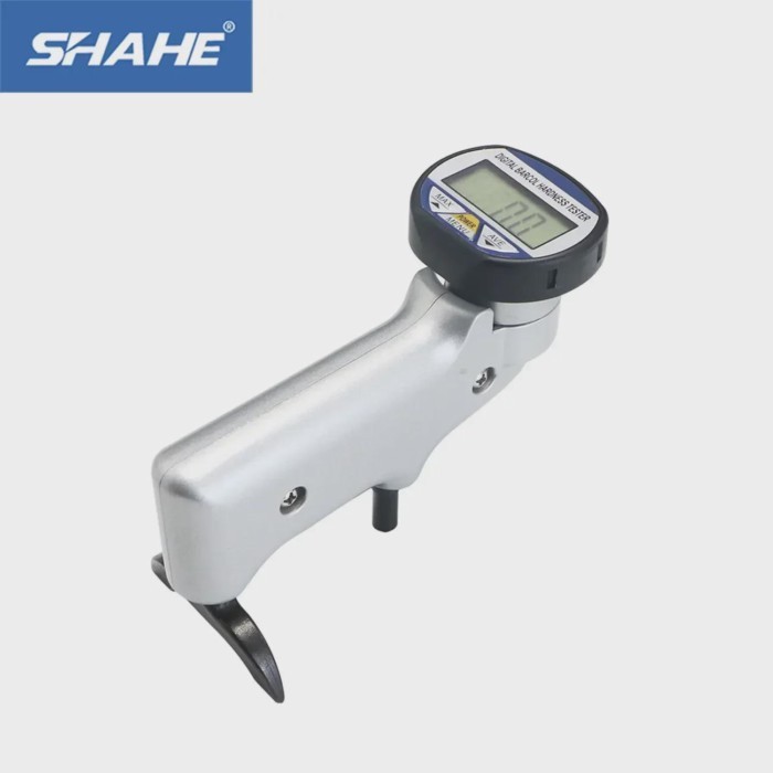 SHAHE Barcol Hardness Tester Portable Hardness Tester Aluminum Alloys Brass Glass Metal Hardness Te