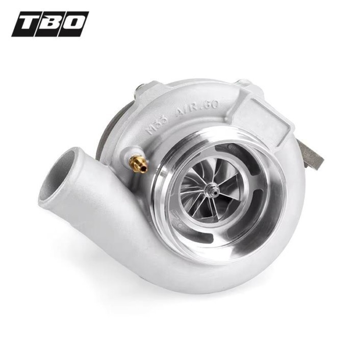TBO GTX3076R-53 A/R.60.63 4 Bolt T3 Ball Bearing Universal Turbo Racing GT30 GT3076 Turbocharger