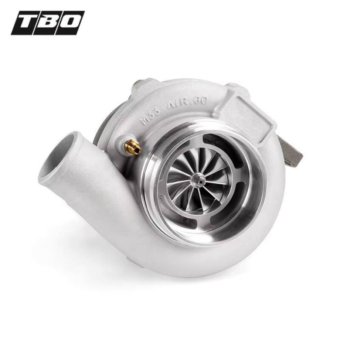 TBO GTX3076-58 A/R. 60.82 4-Bolt T3 Journal Bearing Universal Turbocharged Racing Car GT30 GT3076 T