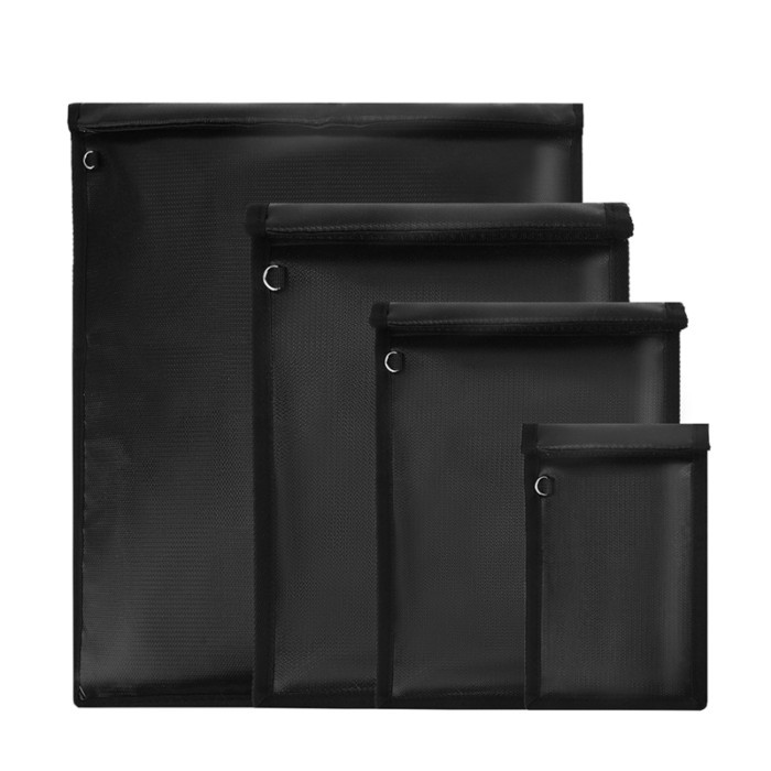 4Pcs Waterproof & Fireproof Key Fob Protector,RFID Signal Blocker Pouch For Car Keys,Phones, Laptop