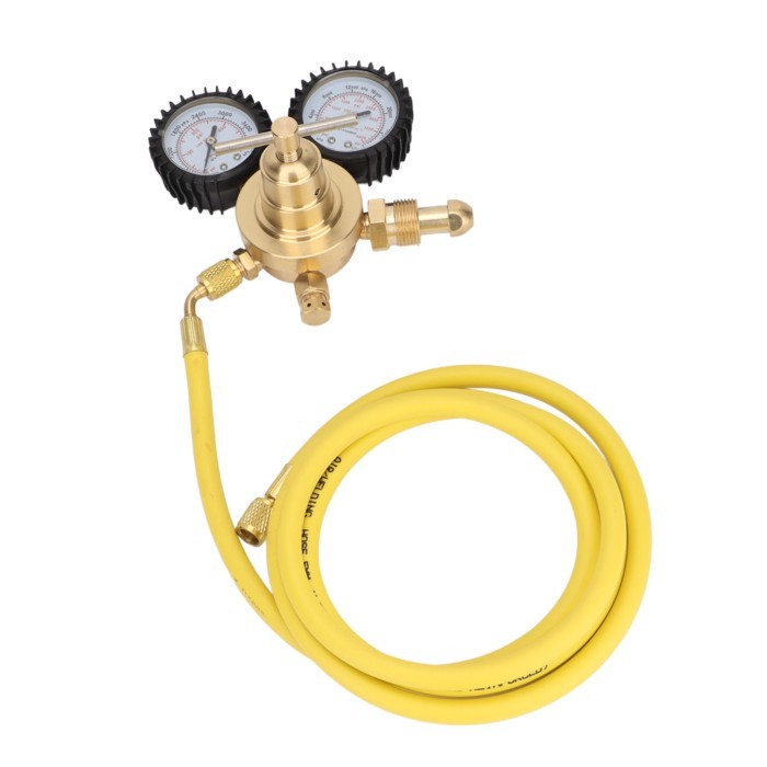 Nitrogen Pressure Gauge Nitrogen Gauge Nitrogen Pressure Gauge Regulator Test Kit Brass Inlet Outle