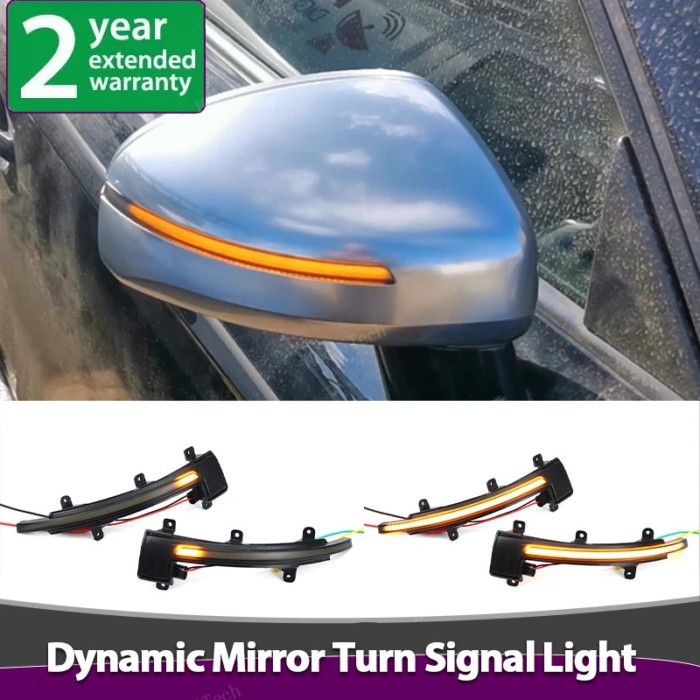 2PCS LED Dynamic Turn Signal Light Mirror Indicator Blinker Lamp for Audi TT TTS TTRS MK2 8J 2006-2