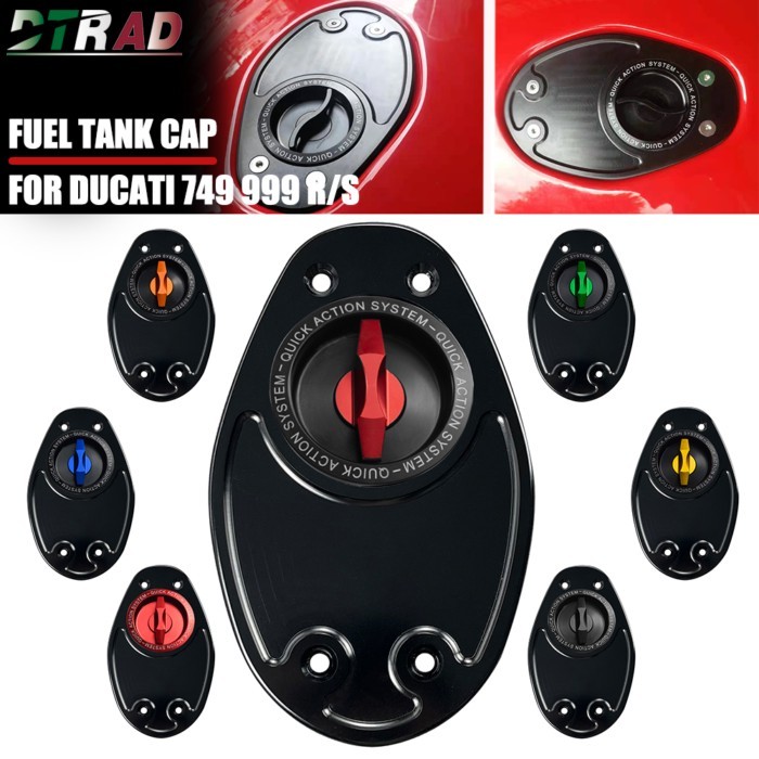Motorcycle Quick Keyless Fuel Tank Cap For DUCATI 749 999 R S MULTISTRADA SPORT 1000/S GT1000 Acces