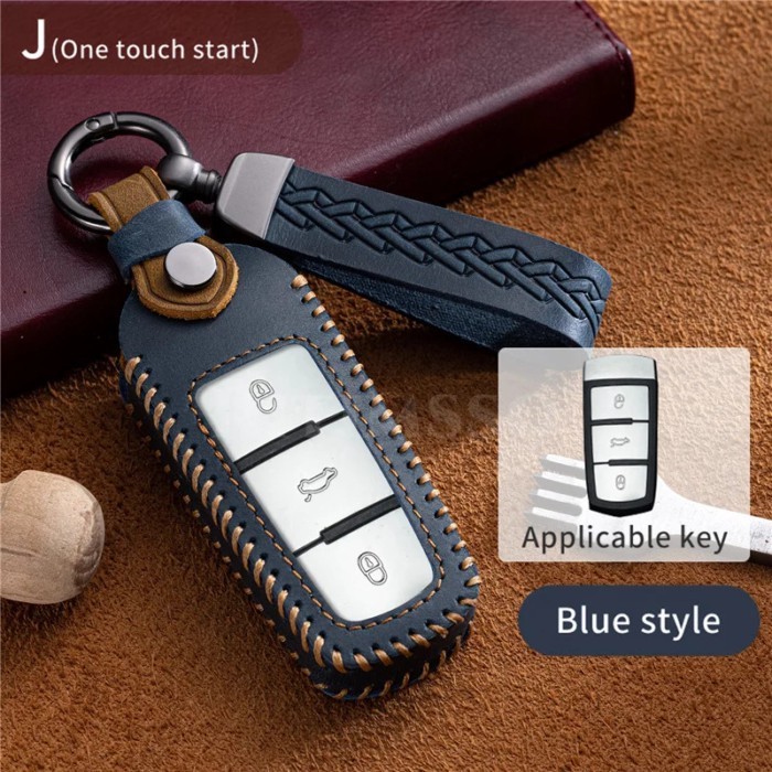 Car Key Cover Case for Volkswagen VW CC Passat B6 B7 Passat 3C CC Maogotan R36B5B7L Auto Key Cover