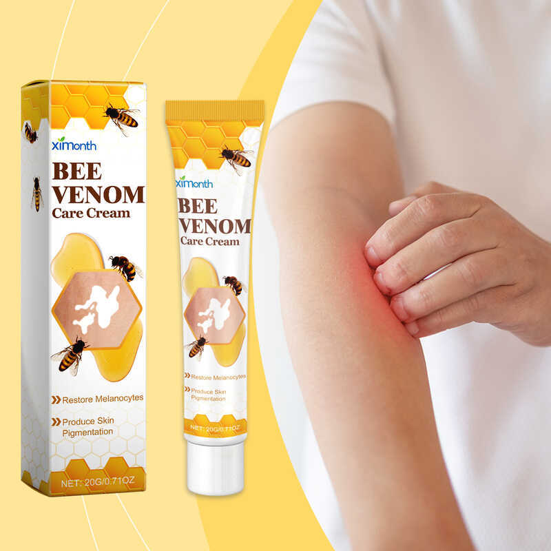 Ximonth Bee Venom Skin Care Cream Bee Venom Care Skin Moisturizing Skin Care ภายนอกใช้ Application C