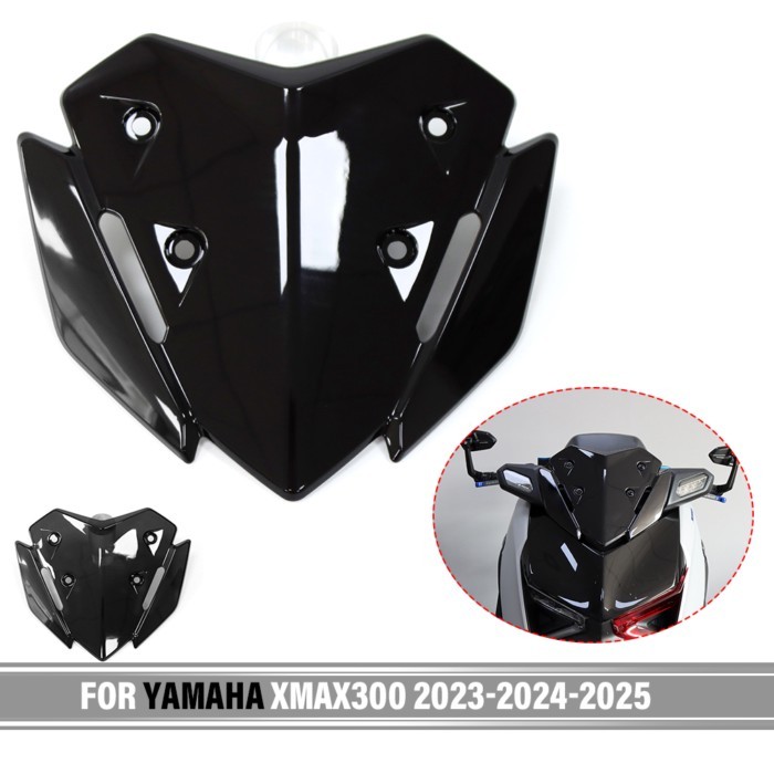 For YAMAHA XMAX250 XMAX300 2023 2024 2025 Motorcycle Windshield Viser Visor Deflector WindScreen Wi