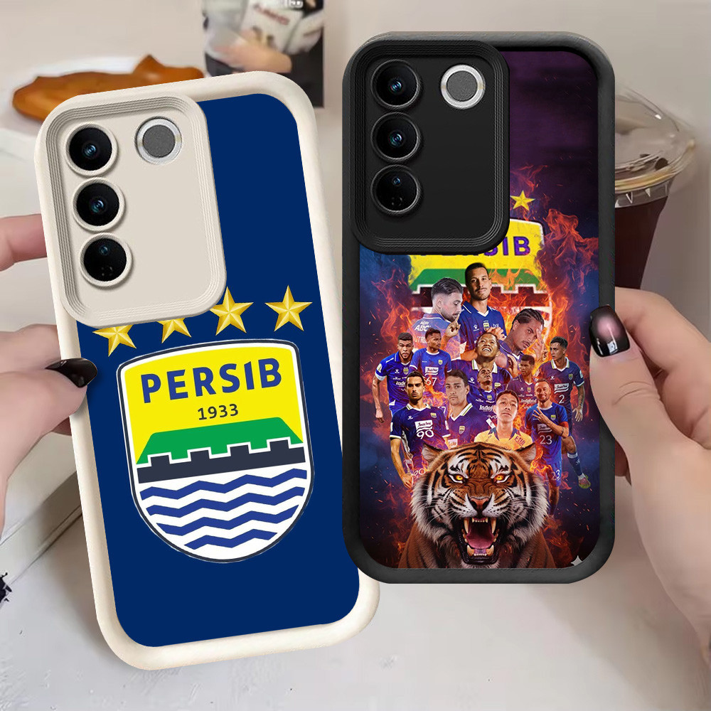 G-53 Persib Casing สําหรับ VIVO Y81 Y81s V29 V29E Y100 Pro สีดําและสีขาว