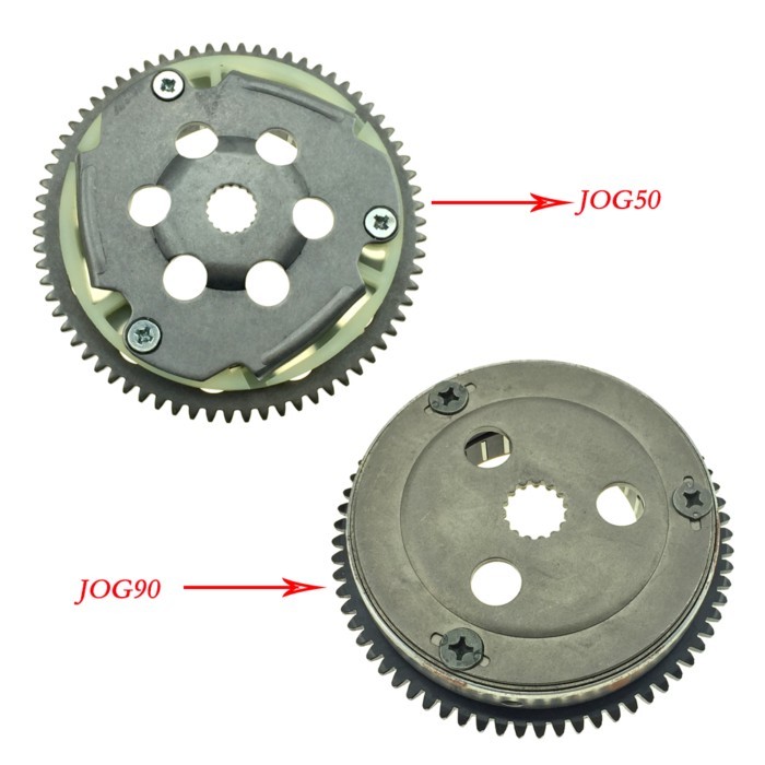 Overrunning clutch Startup Disk Scooter Engine Clutch 2 stroke JOG50 JOG90 QDP-JOG50 QJ50 (not fit