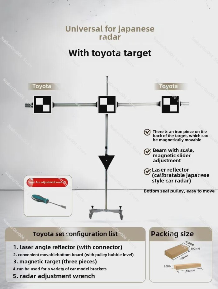 For Adas Calibration, Front Camera Calibration, Millimeter Wave Radar Full Set of Front Cameras