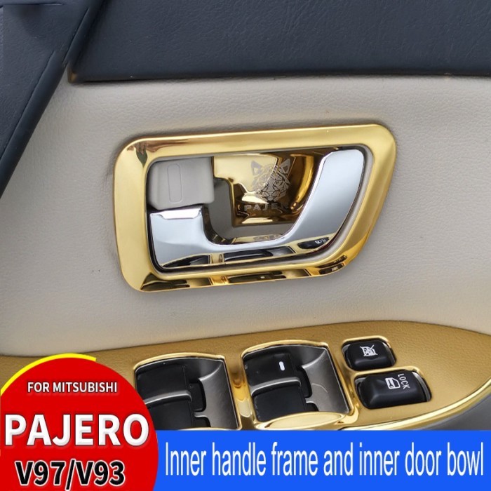 Suitable For Mitsubishi Pajero Modified Interior Pajero V97V93 Interior Door Bowl Handle Decorative