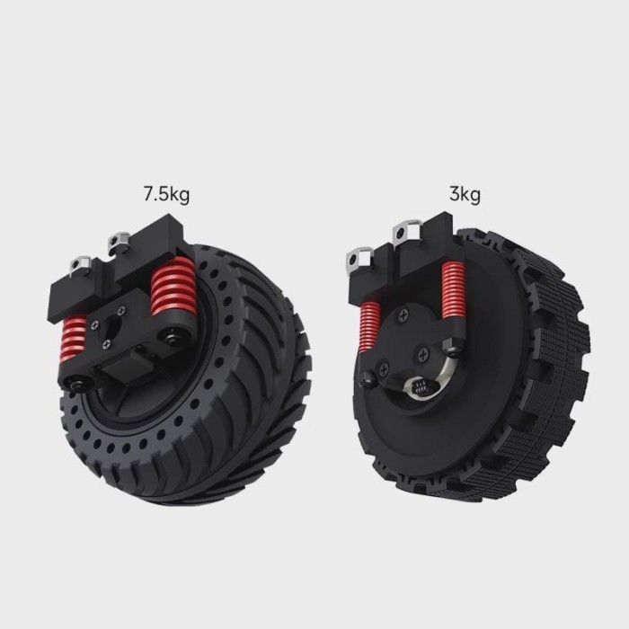 All-metal Compact UGV Suspension (A,B), High-strength Spring, 7.53KG Load Capacity, Suitable for DD